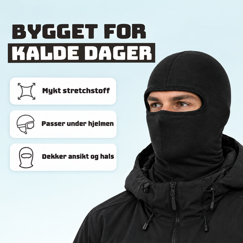 Naro FrostMask er bygget for kalde dager