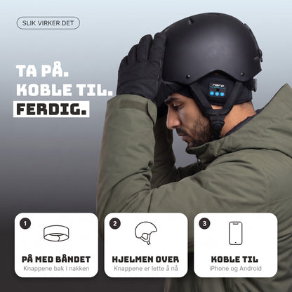 Slik virker det: ta på, koble til, ferdig