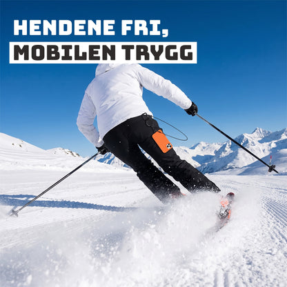 Hendene fri, mobilen trygg i bakken