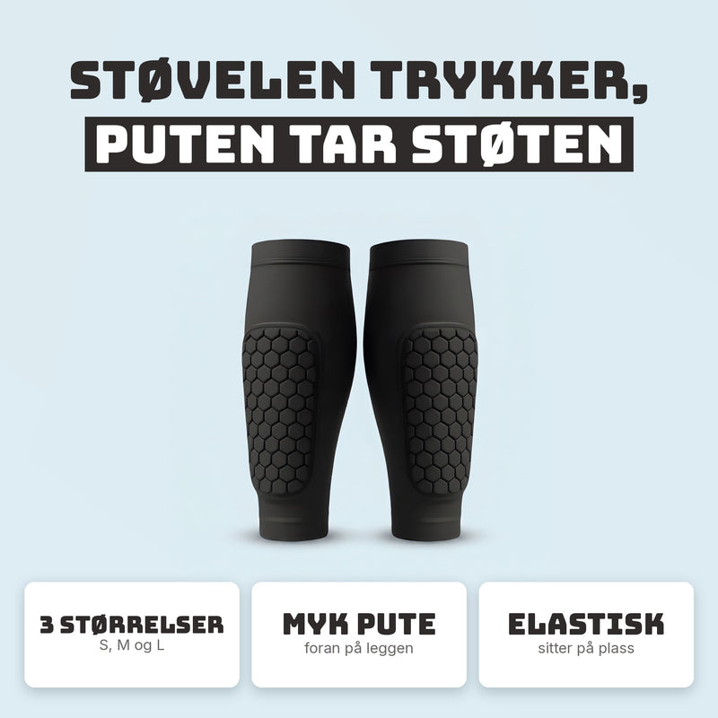 Naro SkiGuard: støvelen trykker, puten tar støten